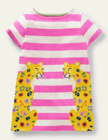 Cotton Appliqué Dress - Mini Taylor